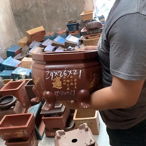 花盆紫砂手工制作