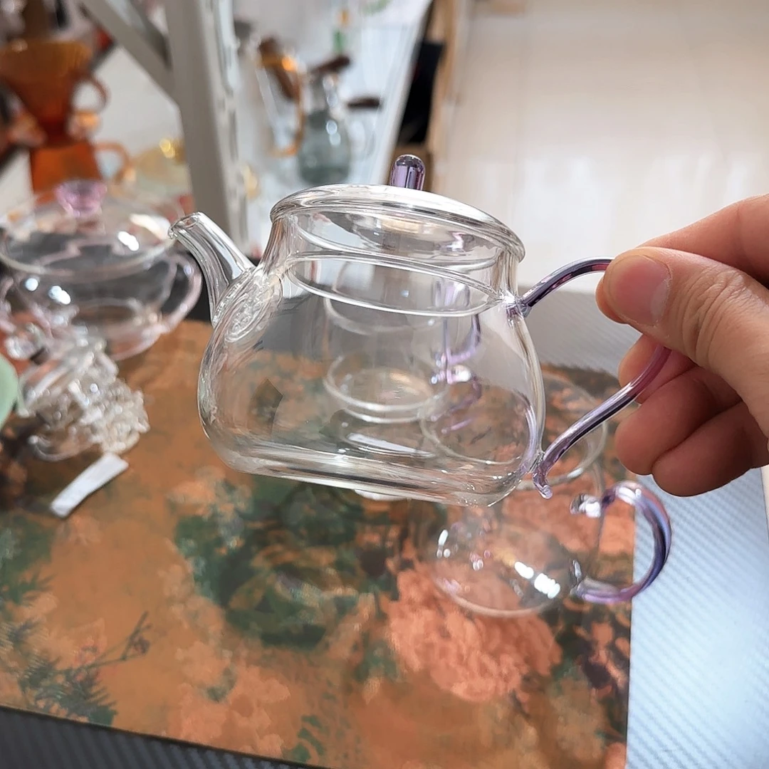 445号紫色泡茶壶➕公杯➕主人杯