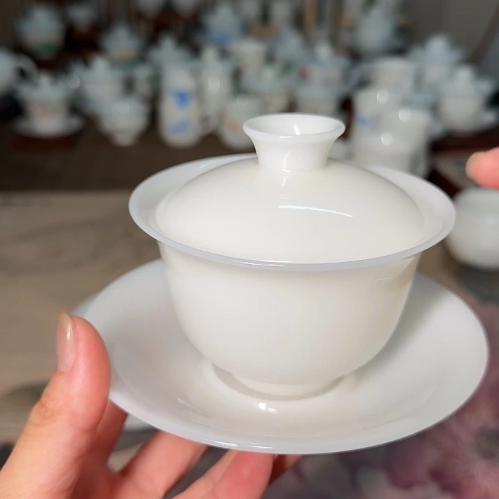 璞玉三才盖碗盖下160