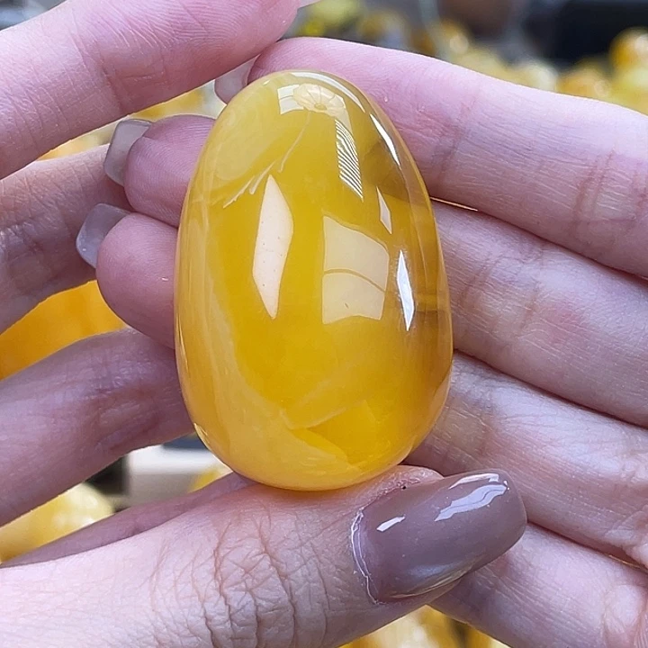 琥珀未镶嵌珠宝奇石琥珀蜜蜡J118