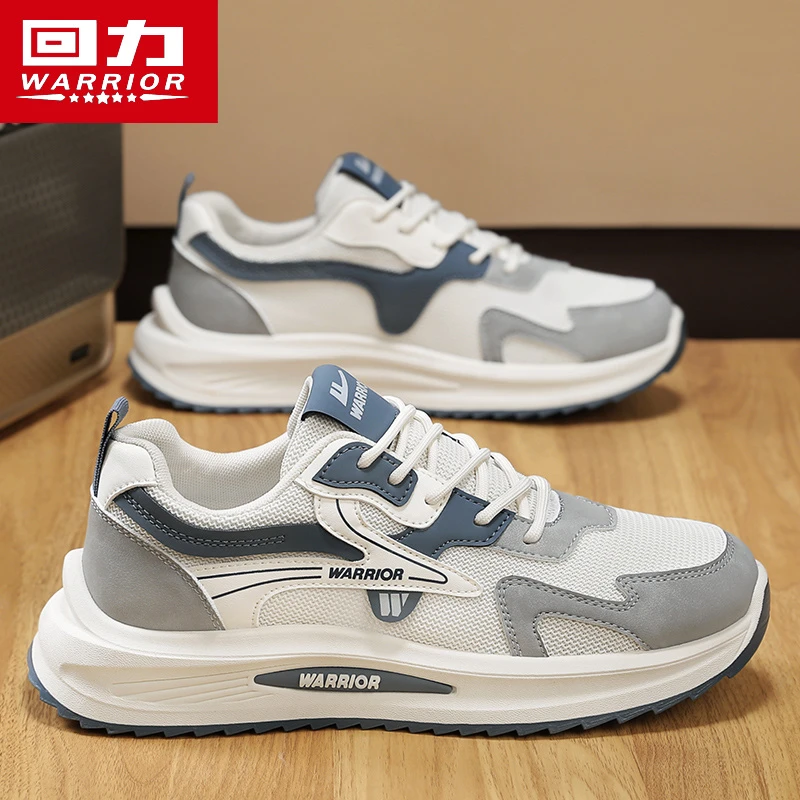 回力官方正品男鞋2025新款百搭时尚运动鞋老爹鞋春季网面透气软底