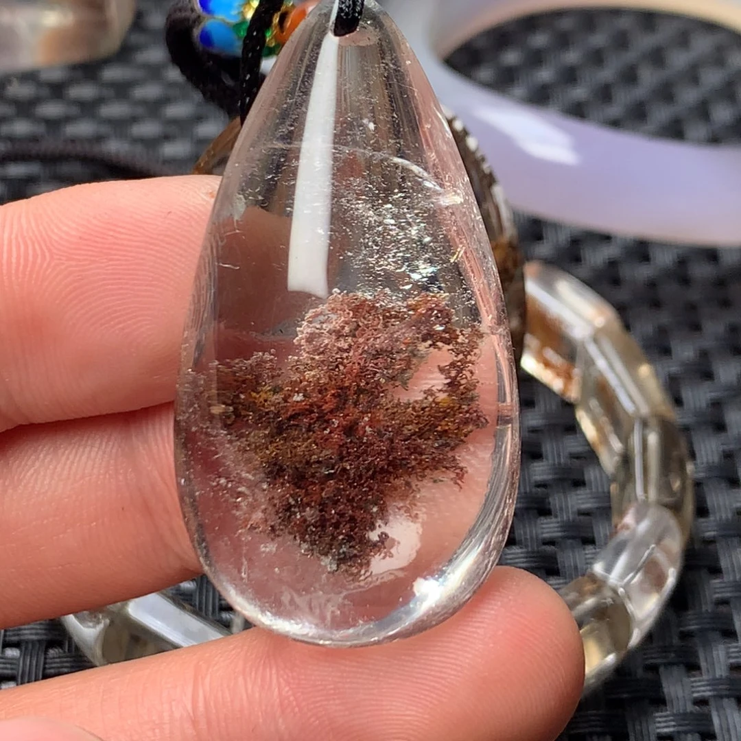 水晶颈饰未镶嵌紫****量