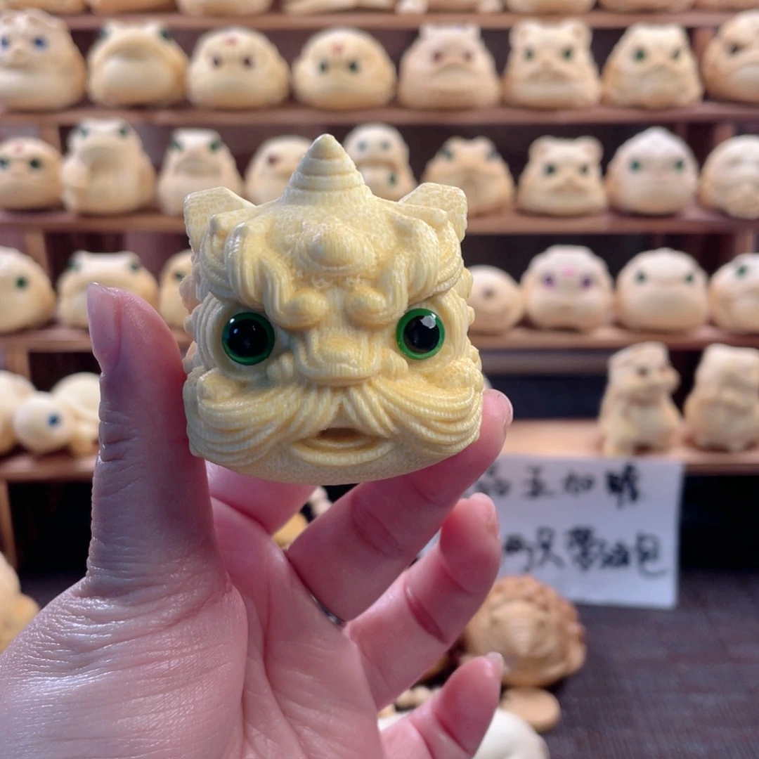 竹解****铺醒狮头带配带油福利