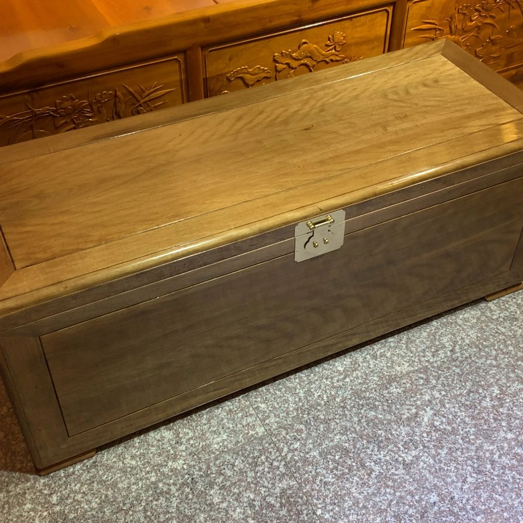 金丝楠梵*金丝楠字画箱