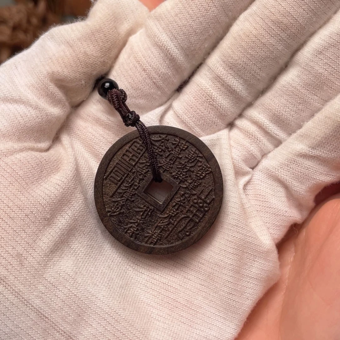 檀香木手串/手链说***这迈索尔老山檀吊坠