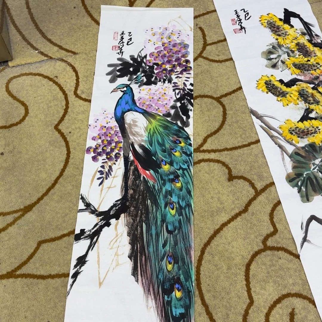 国画王孝华李欣主播
