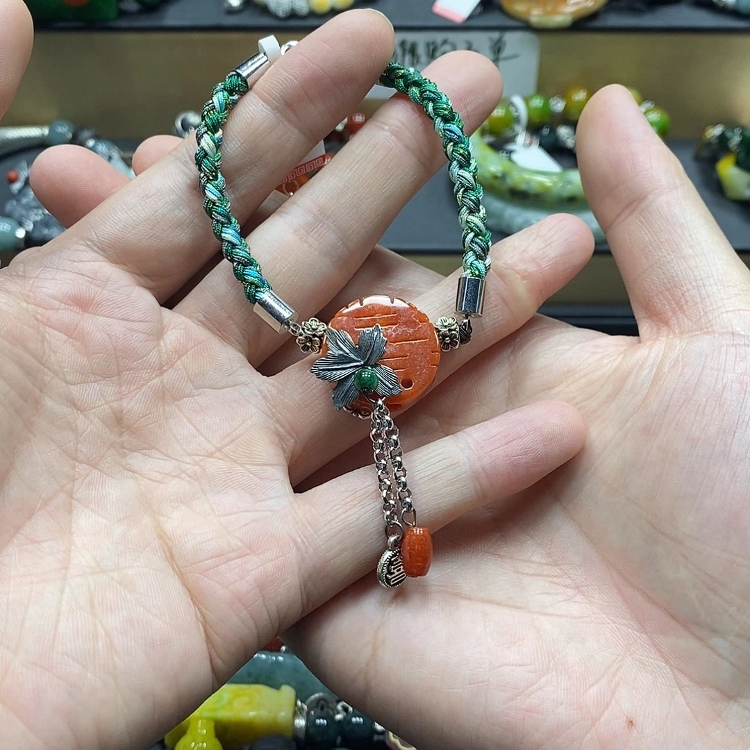 未镶嵌手链翡翠手链