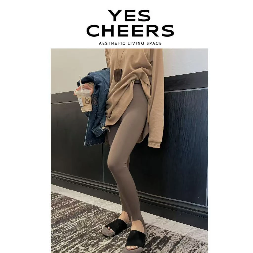 悦是YESCHEERS【椰子踩脚裤】瑜伽打底裤 wz130