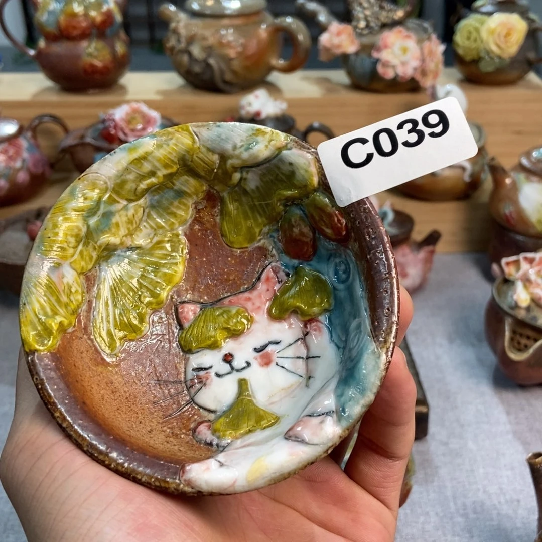 溪***宴纯手工纯柴烧精品茶具039