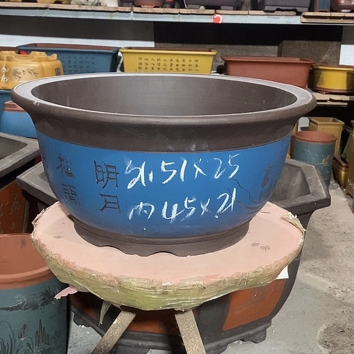 紫砂花盆花盆包邮