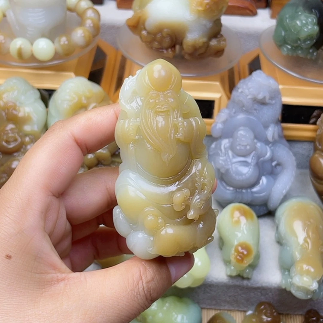 【闪购商品】未镶嵌和田玉挂件毛***仰