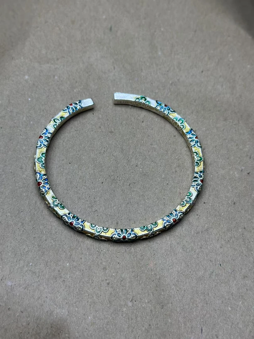 SZ021-宝相花手镯