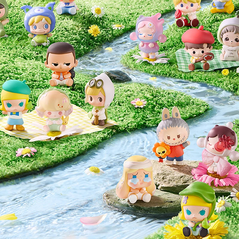 【拆盒拆袋】PP萌粒跟我去郊游系列潮玩挂件正版盲盒摆件