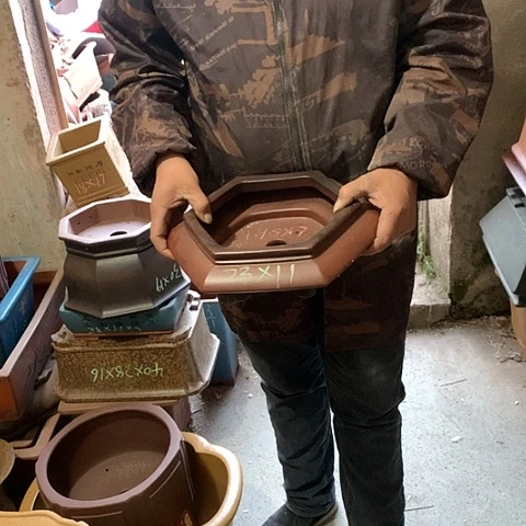 花盆紫砂手工制作