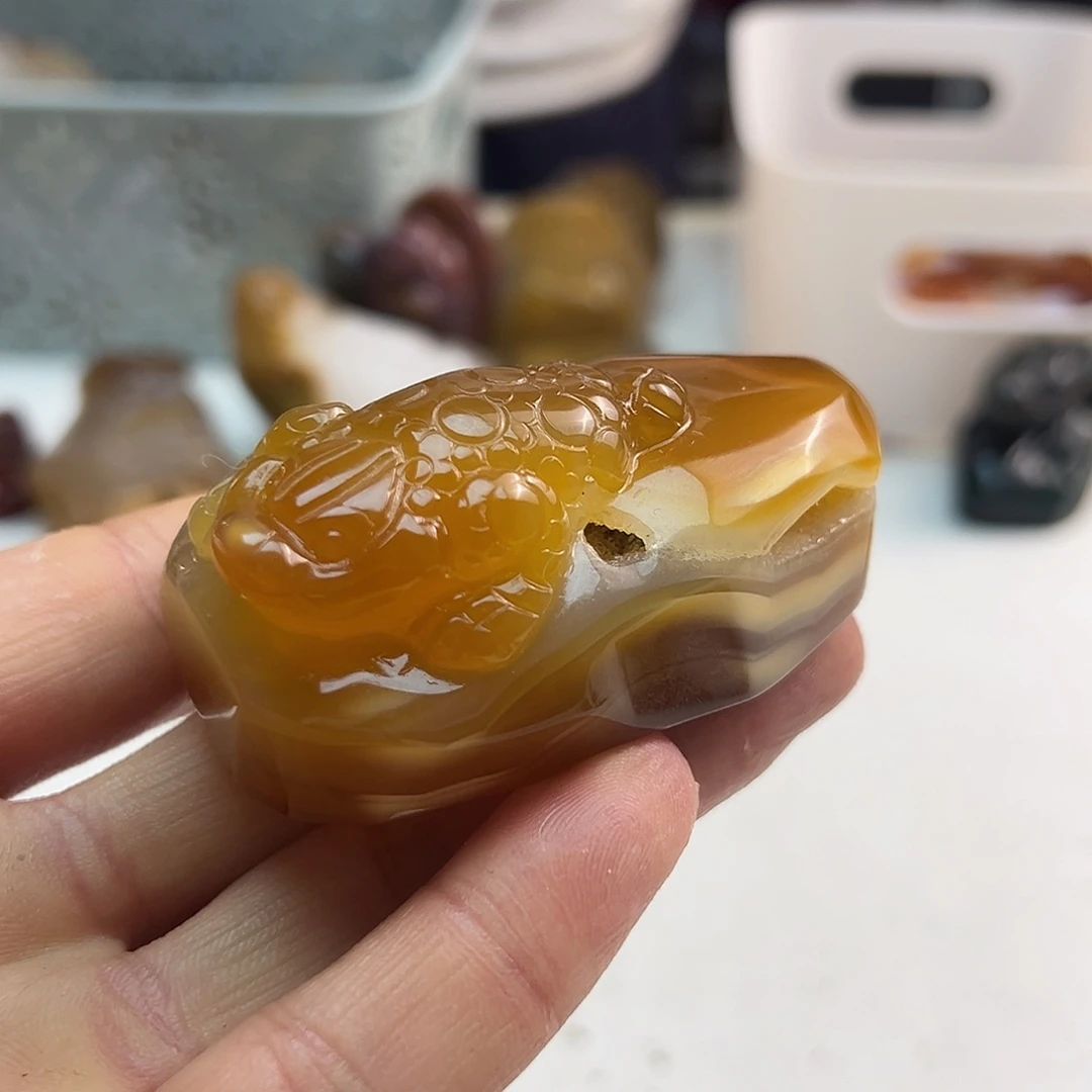 玛瑙/玉髓未镶嵌颈饰