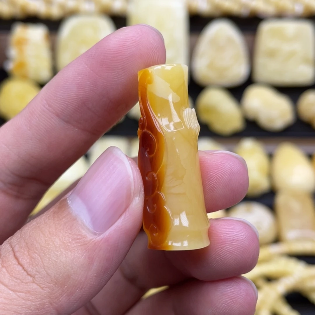 裸石琥珀未镶嵌琥珀蜜蜡