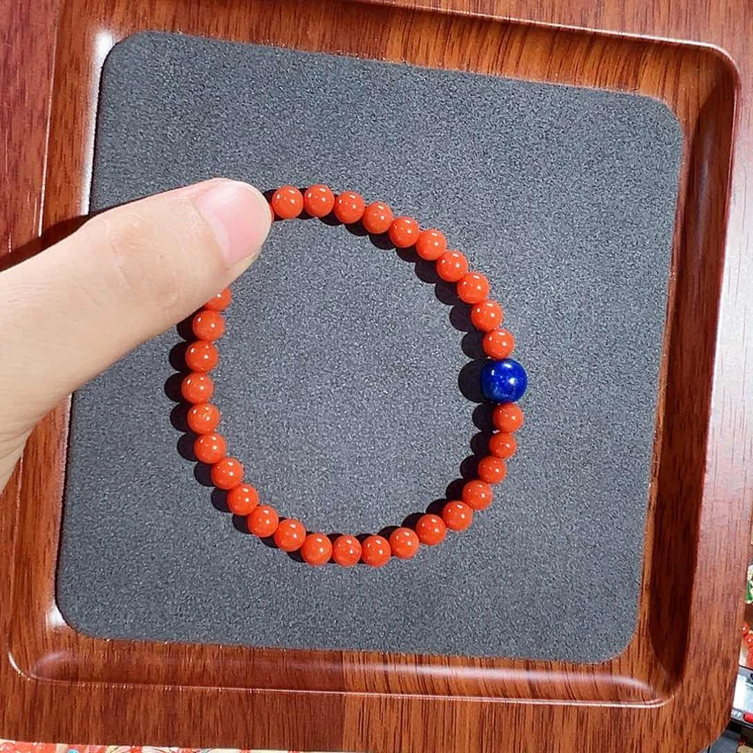 南红玛瑙未镶嵌颈饰