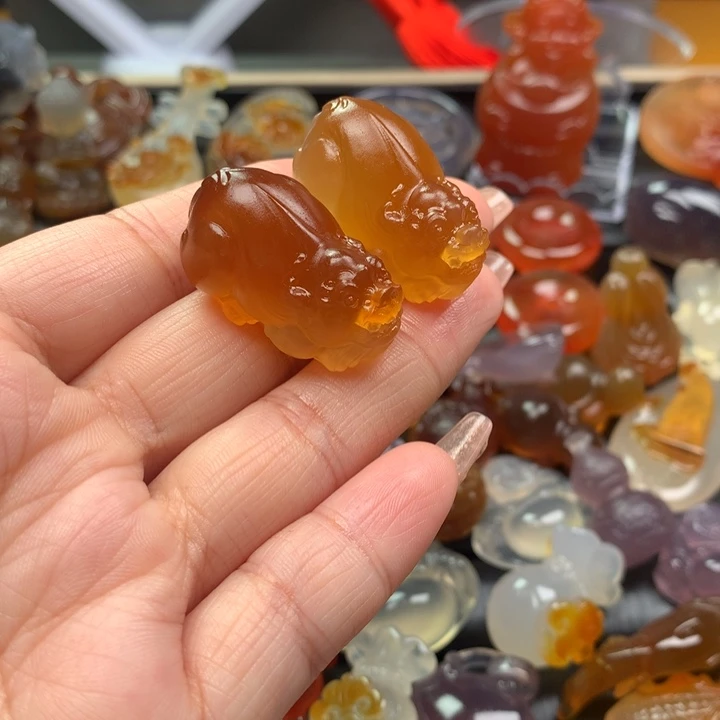 玛瑙/玉髓颈饰未镶嵌娜*