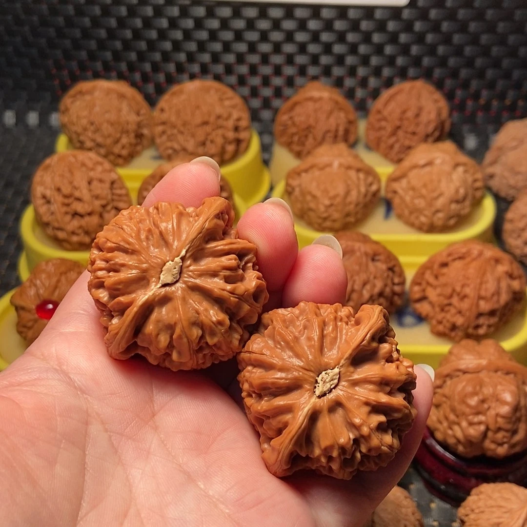 几***曲文玩核桃吊坠宫灯05