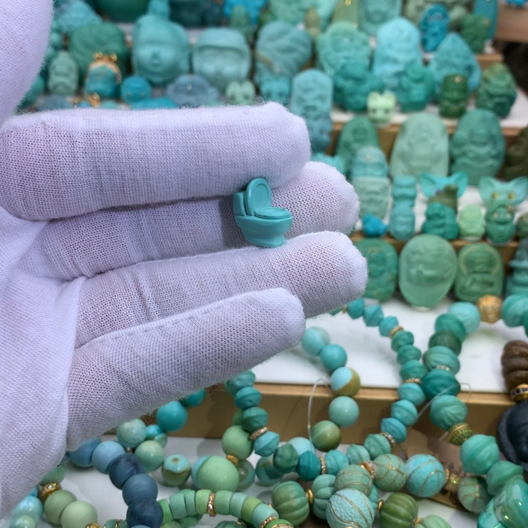 绿松石未镶嵌手链