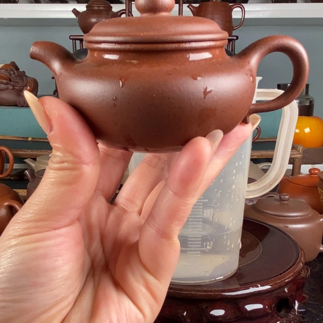 紫砂茶壶底槽清 仿古 140