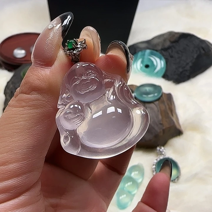 水晶颈饰银S925镶嵌