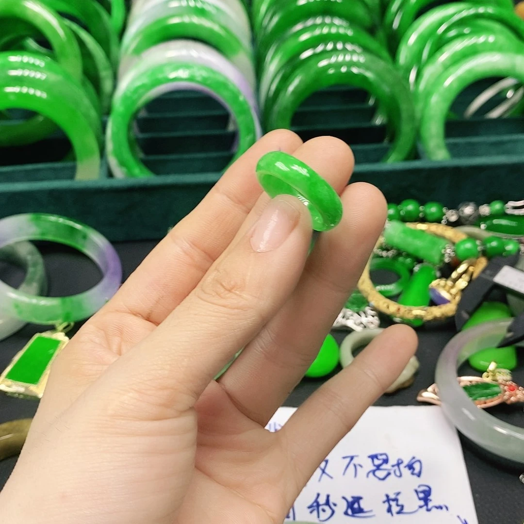 翡翠未镶嵌耳饰用****9戒指