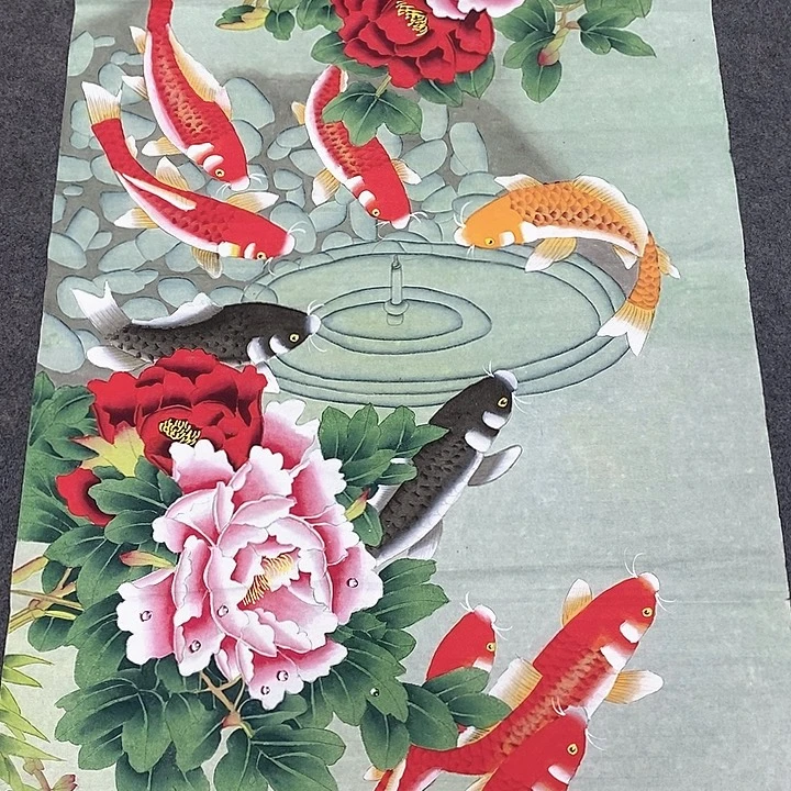 国画国画作品手绘