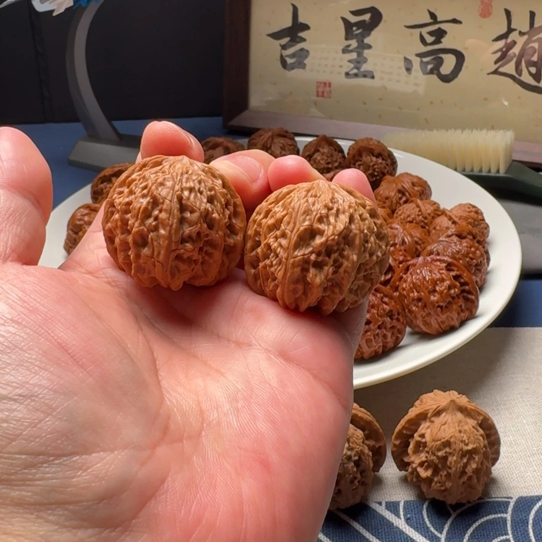 文玩核桃吊坠磨盘全品38