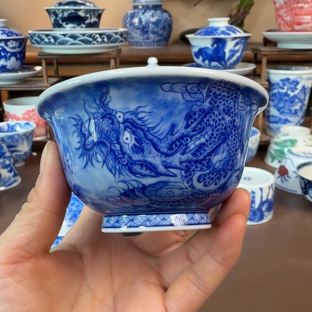 景德镇陶瓷手工手绘