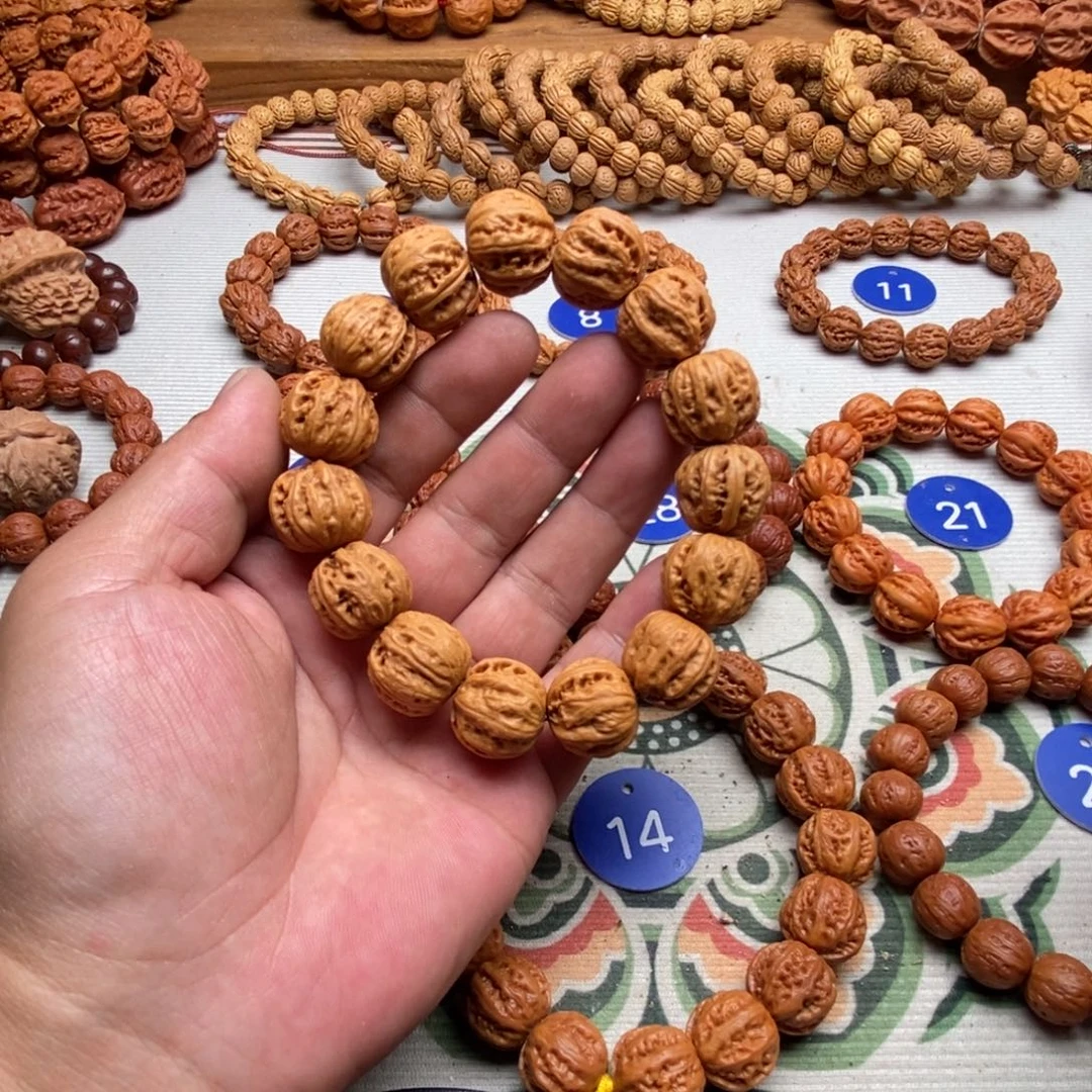 桃核手串八棱1.8加