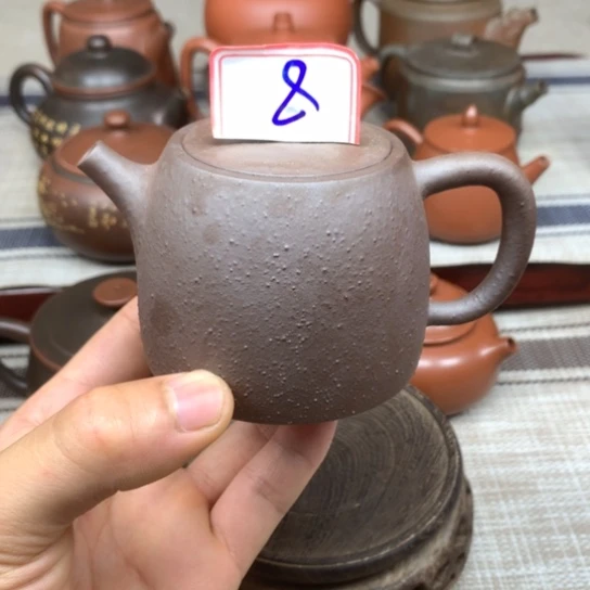 壶微瑕 柴烧汉铎壶 170多毫升左右的