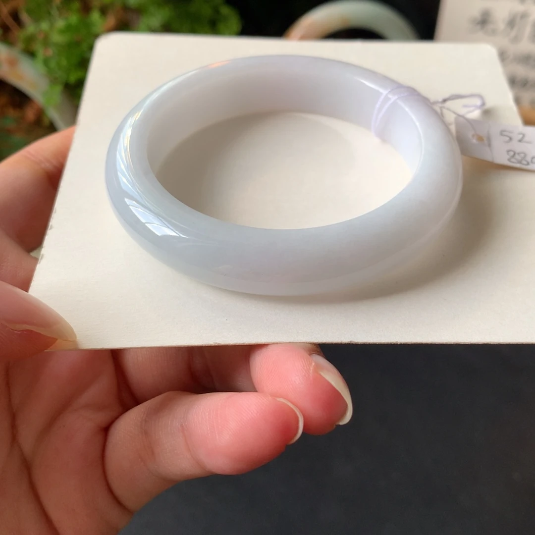 翡翠未镶嵌手镯12号52-11.8-8.7