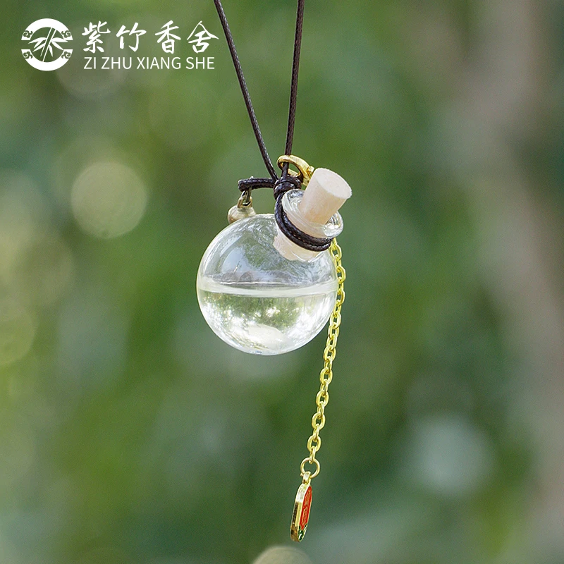 栀子花车载香薰挂件持久留香汽车香薰挂件挂饰古方车载香氛祛味