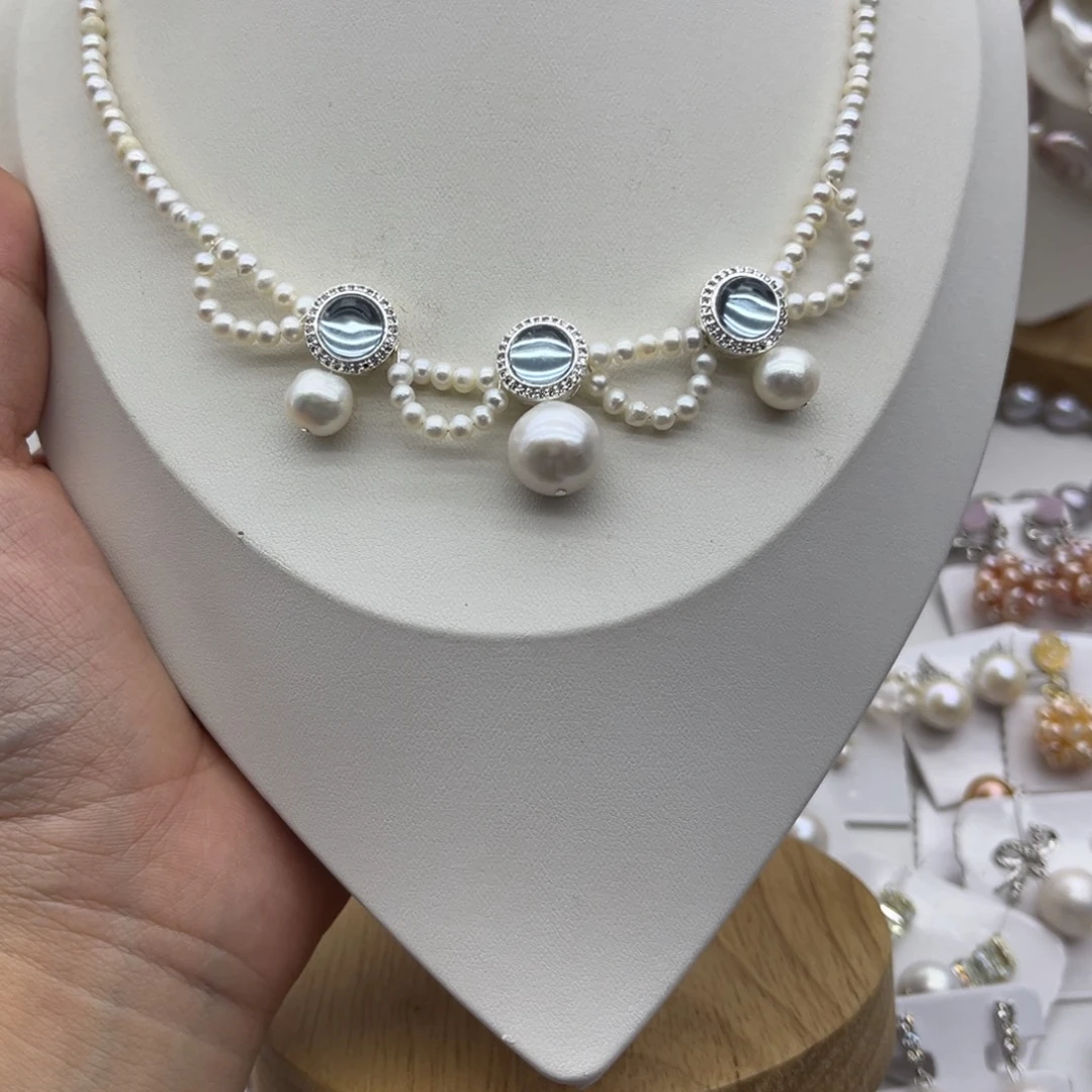 淡水珍珠颈饰未镶嵌