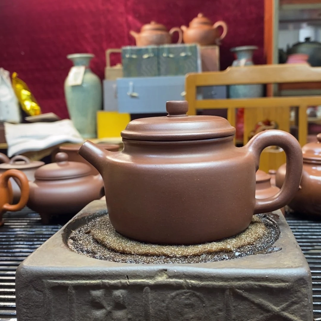 紫砂茶壶李*原矿零添加