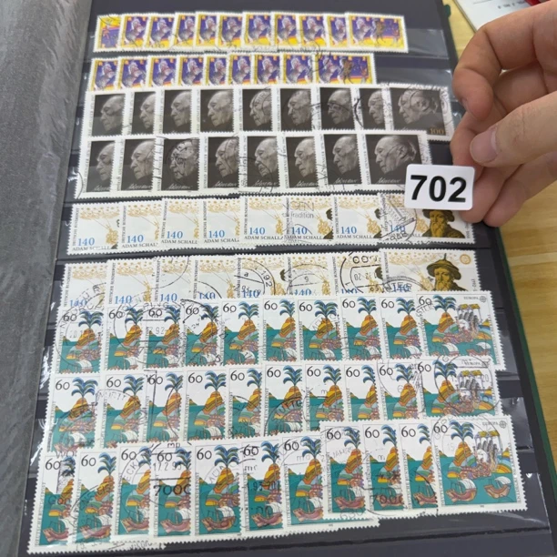 外国邮票多题材人物景物信销盖销票含册702