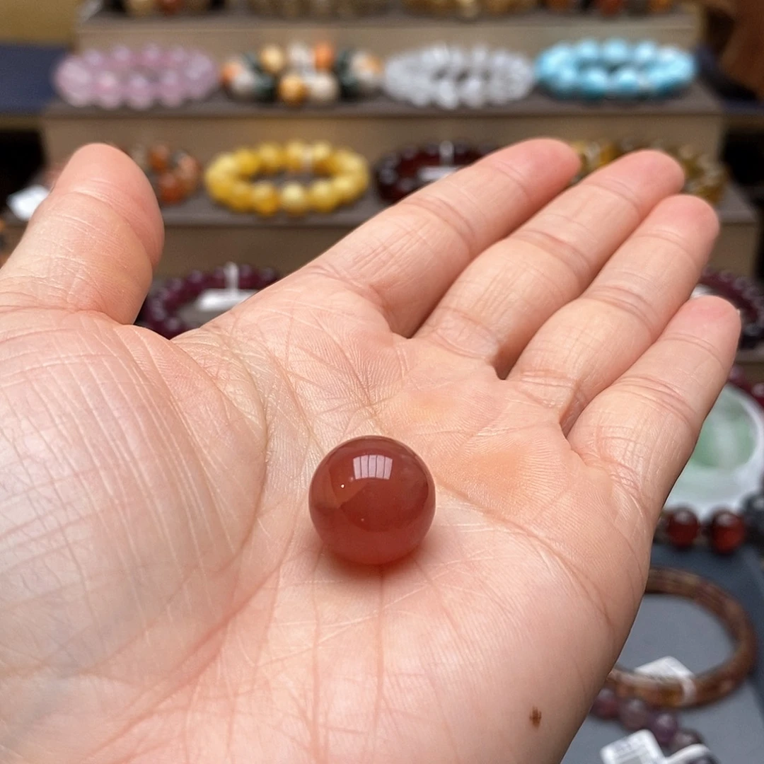 未镶嵌菱锰矿（红纹石）吊坠(不含链)