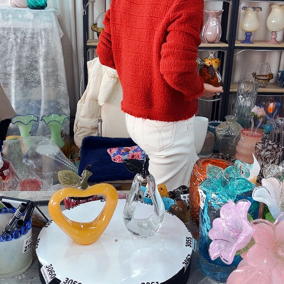 苹果梨家悦琉璃工艺品