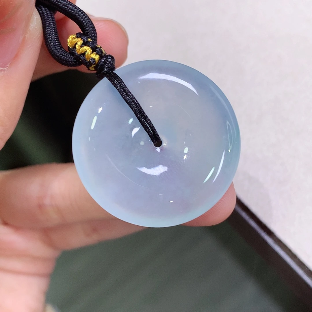 翡翠未镶嵌颈饰30.1-5.6