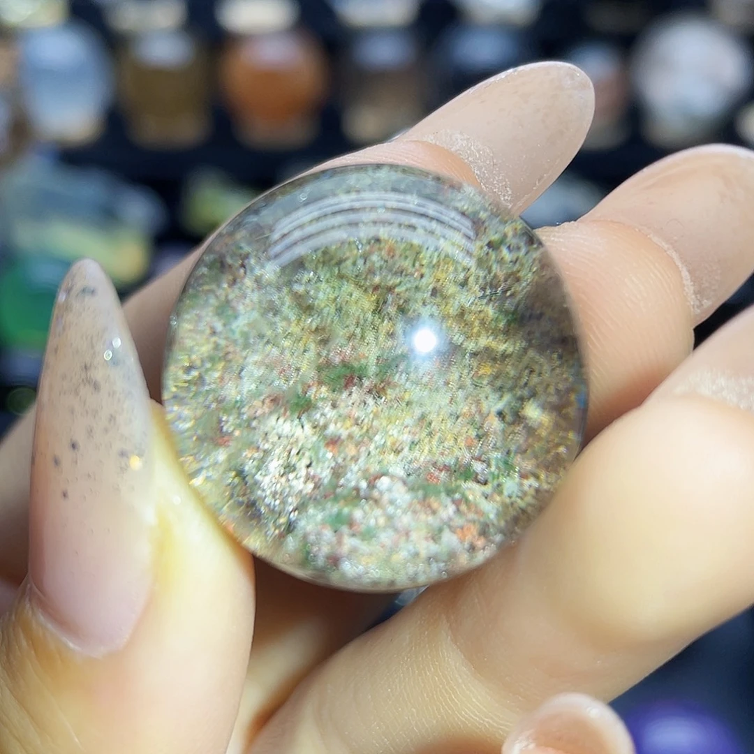 水晶珠宝半成品未镶嵌天然幽灵26