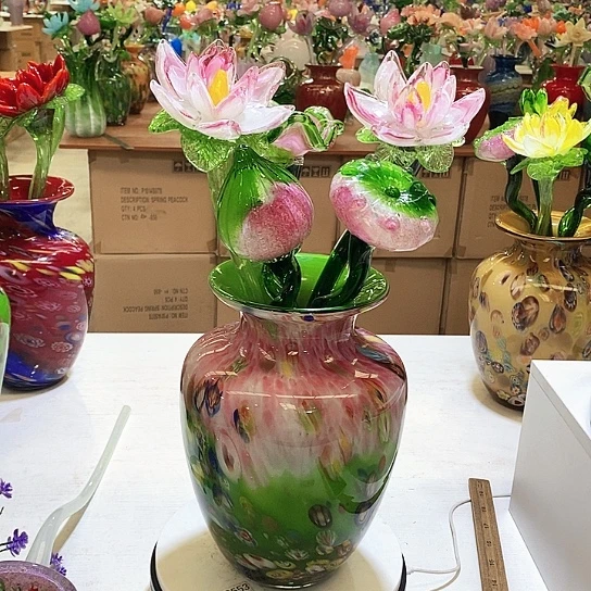 夜光花加瓶高45厘米宽12厘米