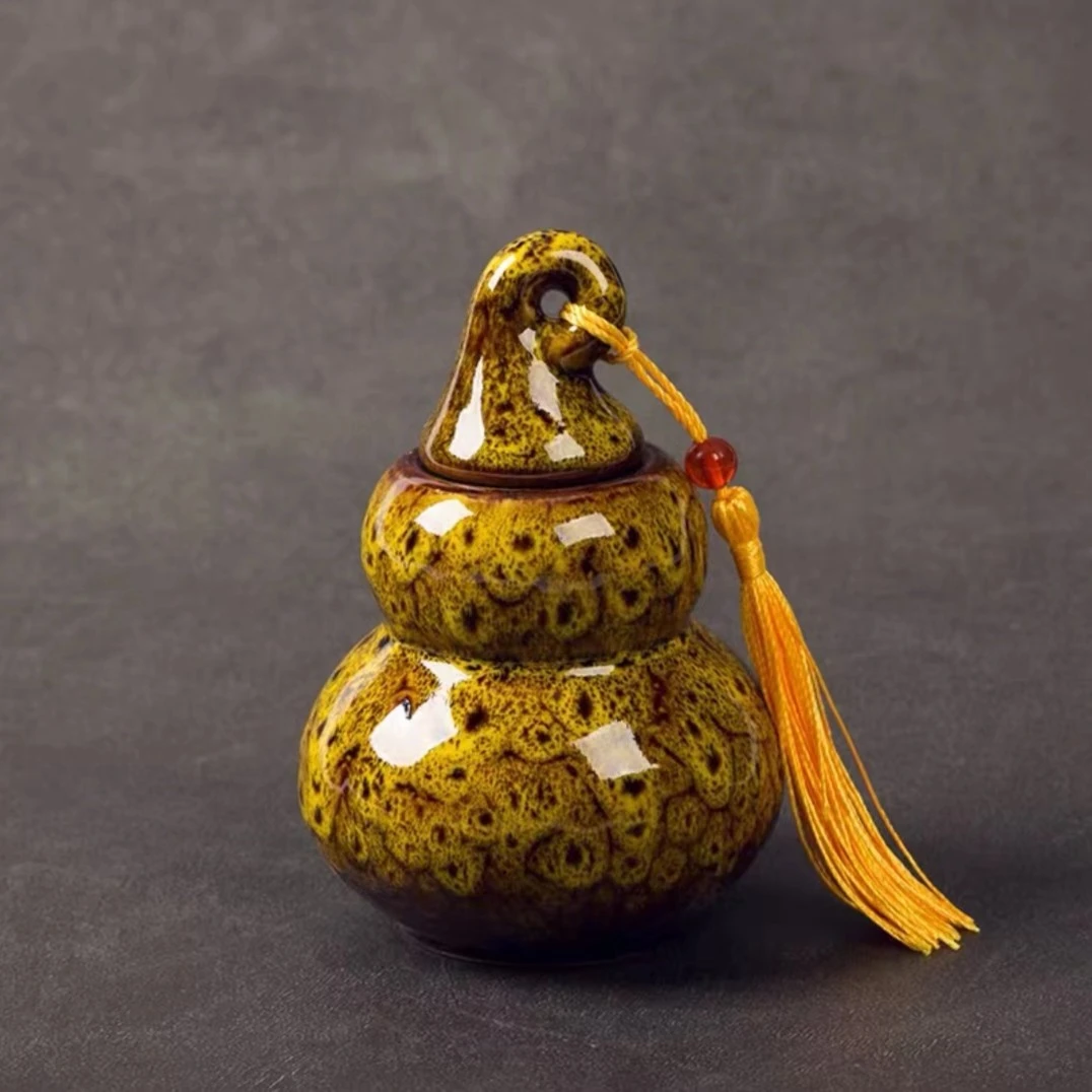 S茶叶罐便携式茶叶罐摆件精致茶宠个性茶叶罐旅行茶叶罐L18