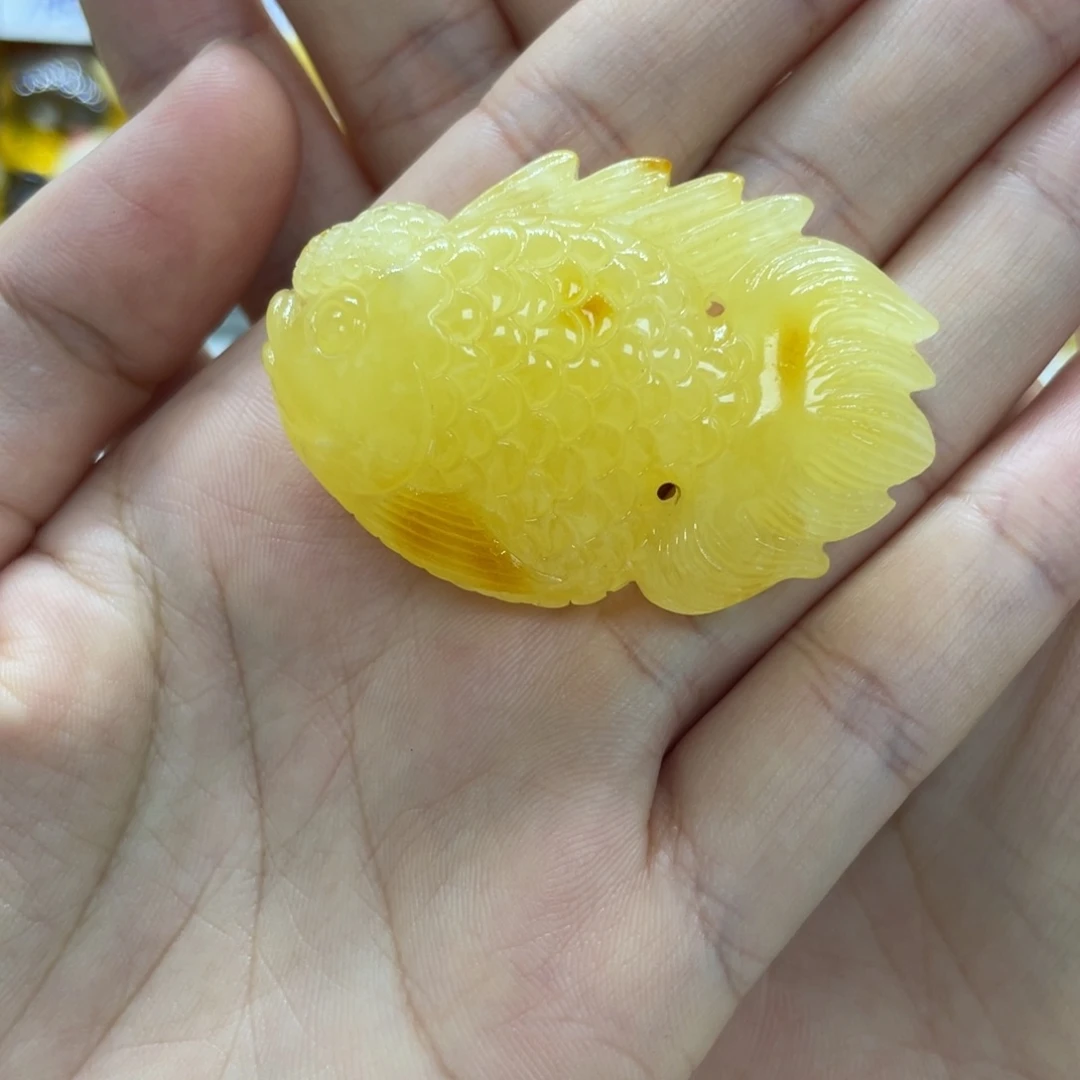 裸石琥珀未镶嵌天然琥珀