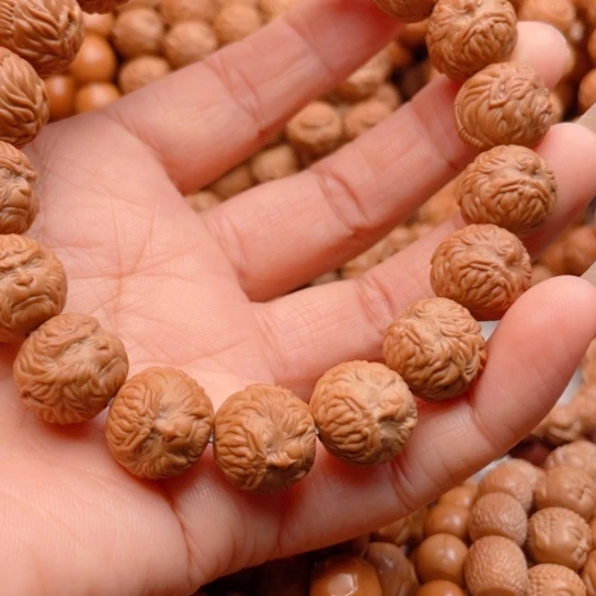 猴头核桃手串尘**人黑悟空