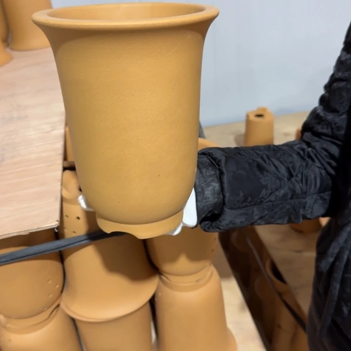 紫砂花盆 包邮包破损