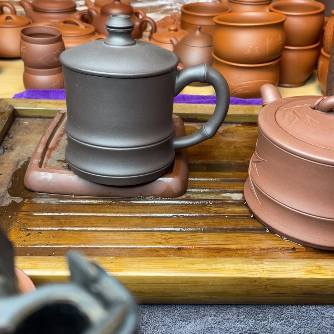 茶壶紫砂紫砂盖杯