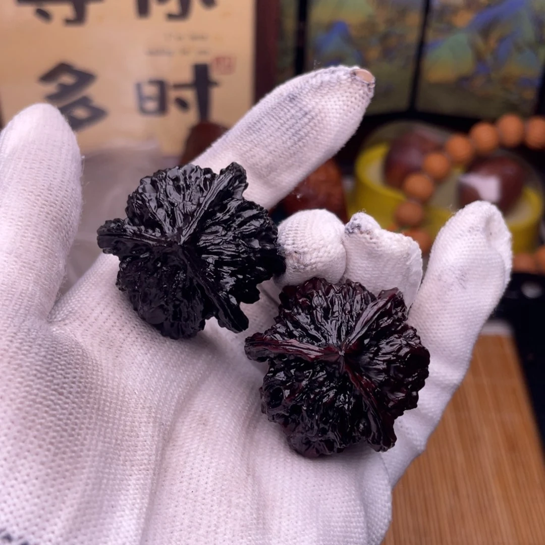 文玩核桃把件三棱