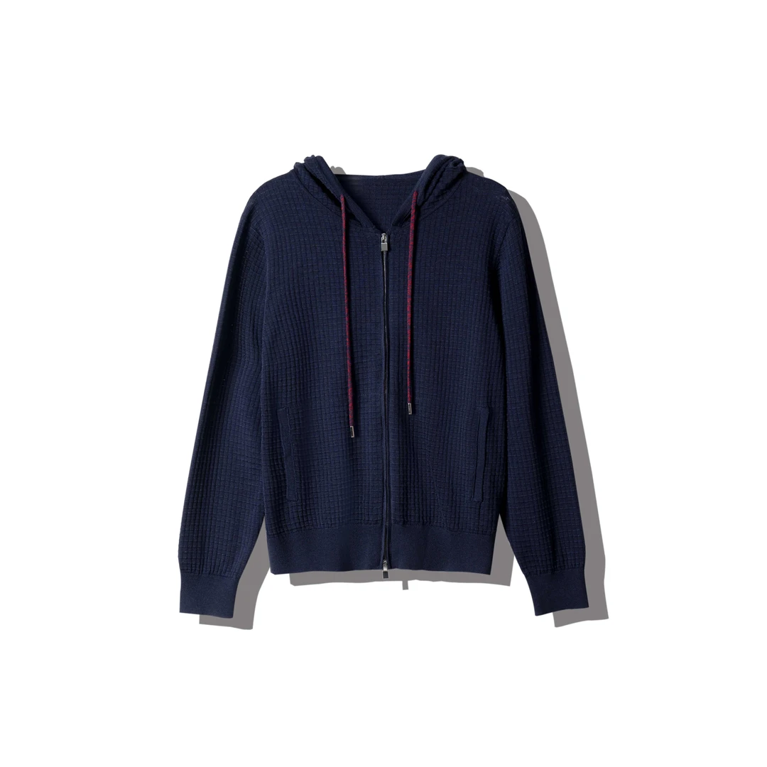 【素姐高定】桑蚕丝棉华夫格外套SYH102806