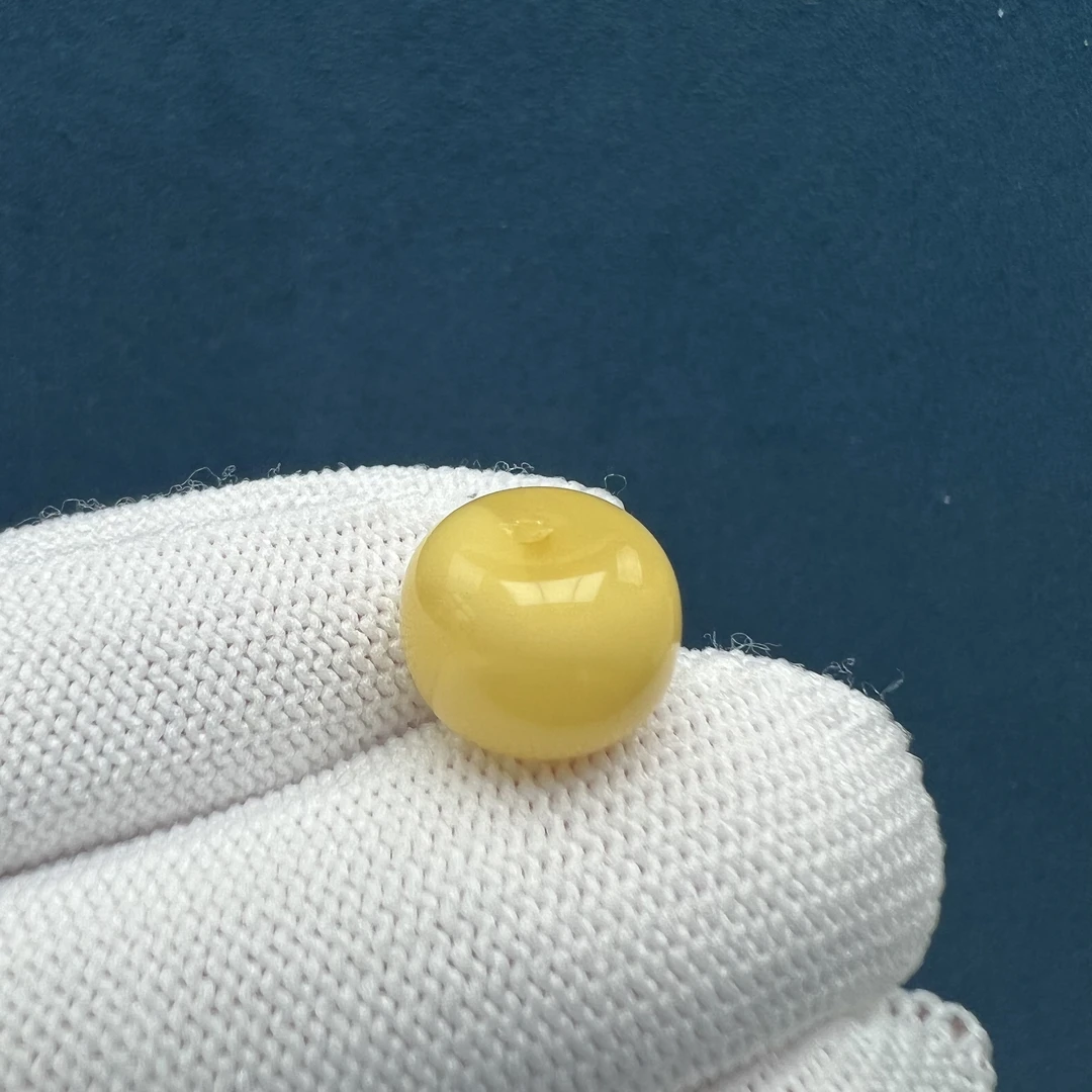 B9812天然原矿蜜蜡【微瑕】老型 12.2*9.6mm 支持复检 假一罚十